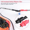 Electrical Multimeter Test Leads Set with Alligator Clips Test Hook Test Probes Lead Professional Kit 1000V 10A CAT.II
