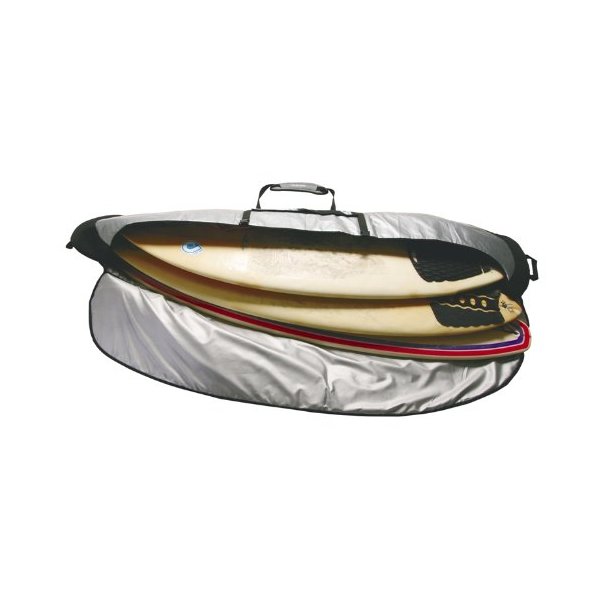 Curve Double Surfboard Bag Day Coffin Superslim Multi 6'6, 7'6 (6'6 - fits 1 or 2 surfboards)