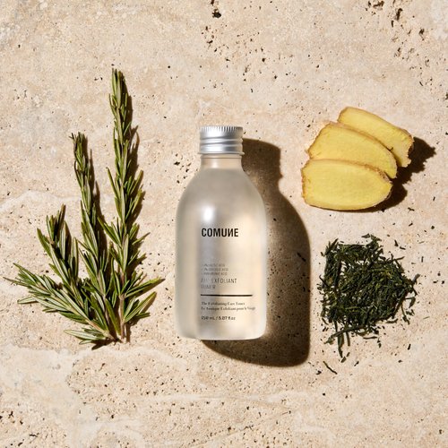 COMUNE AHA Exfoliant Toner - Leave-On Liquid Exfoliant 6% Lactic Acid, 3% Glycolic Acid + Hyaluronic Acid | Gently Exfoliates Dead Cells, Unclogs Pores & Smooths While Hydrating | 150 mL / 5.07 fl.oz