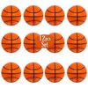 Mini Basketball Stress Balls 12 Pcs Pack | 2.5” Inch Mini Basketballs for Kids | Small Basketball Party Decoration | Party Favors, Small Soft Foam Basketballs | Basketball Party Goodie Toy By Anapoliz