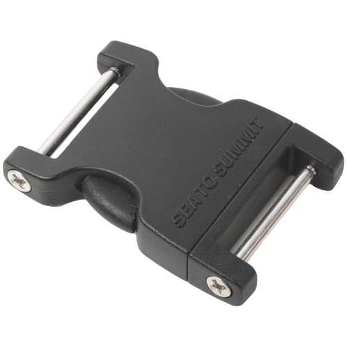 Sea to Summit 2 Pin Field Repair Side Release Buckle-Black, 20 mm