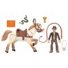 Indiana Jones Worlds of Adventure with Horse Action Figure Set, 2.5-inch, Action Figures for Kids Ages 4 and Up