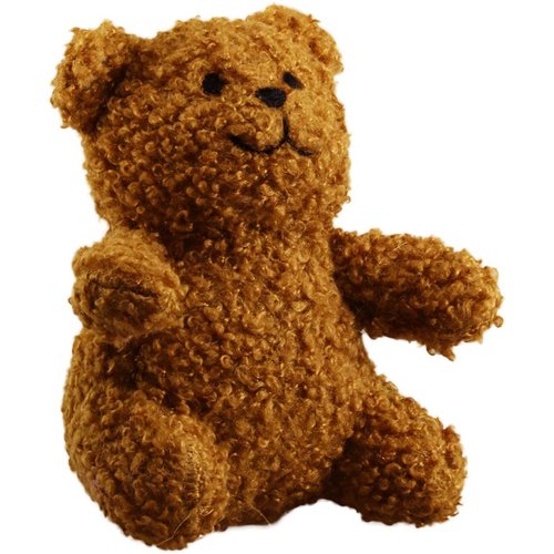 PetSport Tiny Tots Tiny Teddy Plush Dog Toy | Durable, Super Soft for Small Dogs and Puppies 4"