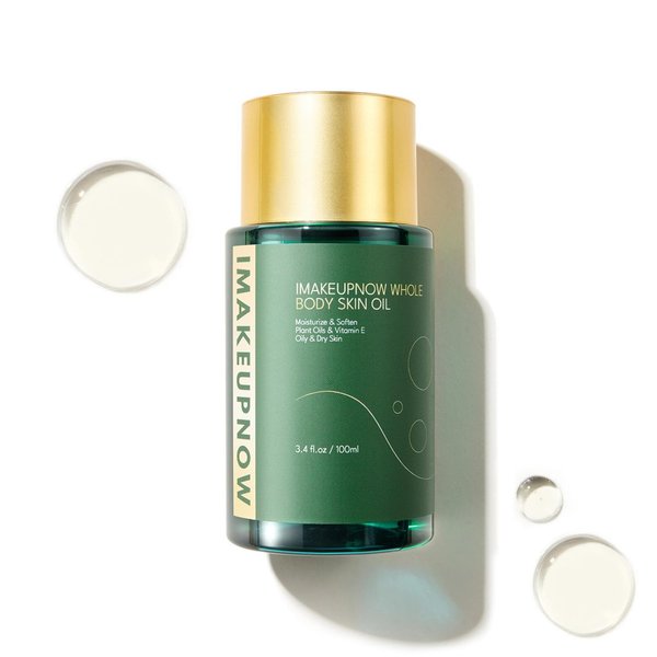 imakeupnow Post Workout Skin Care Body Oil, Post Sweat Instant Hydration Skin Soothing, Lightweight Non-Greasy After Shower Oil for Women and Man