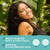 Maui Moisture Scalp Care Soothe & Strengthen Hair Serum with Rosemary Oil, Curly Hair Serum With Aloe Vera Helps Prevent Scalp Dryness & Strengthen Hair, Silicone-Free, 3.3 fl. Oz