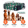 Native Pup Christmas Dog Collar (Medium, Santa & Reindeer)