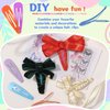 obeoby 120 Pcs 40 Colors Metal Snap Hair Clips, 2 Inch Hair Barrettes Hair Accessories for Women Girls