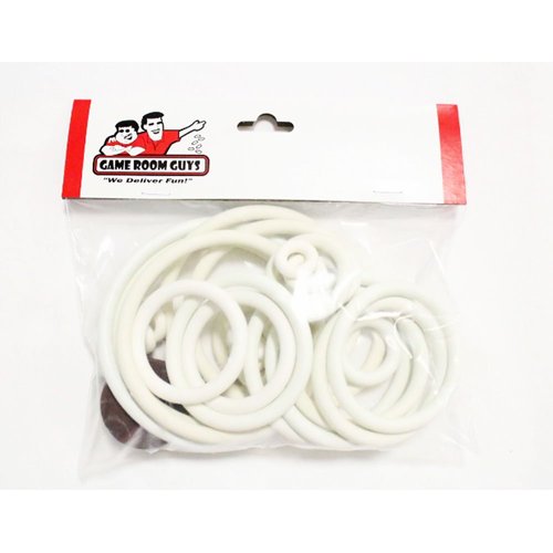 Game Room Guys White Ring Kit for Chicago Coin Bronco Pinball Machine
