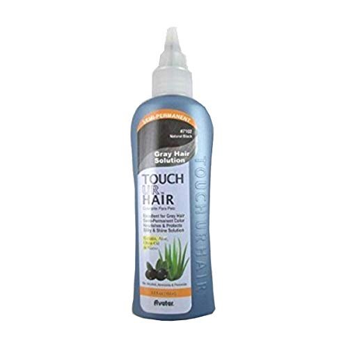 Avatar Touch UR Grey Hair Color, 7104, Dark Brown, 3.5 oz