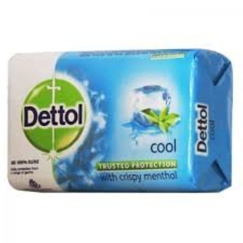 Dettol Cool Bar Soap for Healthy Skin Pack of 6 (6 X 125 g)