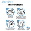 EASY VIEW+ Anti-Fog Microfiber Cloth- For Glasses Goggles Motorcycle Helmet Camera Lens