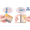 valonic set of 6 RFID blocking sleeves - insertion from the top, Credit Card Protector sleeve for wallet - Protection block for Debit Card and Metro Card