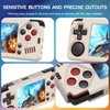 SKRVGOJFG Miyoo A30 Silicone Case, Anti-Slip, Shock Proof, Soft Protective Case for Miyoo A30 Retro Handheld Game Console with Lanyard - White