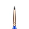 Bdellium Tools Professional Makeup Brush - Golden Triangle 716 Smoky Eyeliner - With All Vegan and Soft Synthetic Fibers, For Thick Lining (Blue, 1pc)