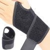 AMYONE Wrist Brace for Carpal Tunnel, Adjustable Wrist Wraps for Pain Relief/Arthritis/Tendonitis/TFCC Tears, Flexible Wrist Support for Working Out/Exercise/Tennis for Women/Men Right & Left Hand