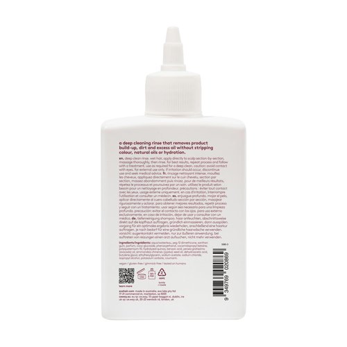 EVO Springsclean Shampoo - Deep Cleansing & Gentle Moisturizing - For Natural Shiny Soft Curly & Wavy Hair - 300ml / 10.1fl.oz