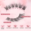 Lash Clusters 10 Pairs 120 Pcs D Curl Cluster Lashes DIY Lash Extensions 10-14mm Mixed Fluffy Volume Individual Lashes Wispy Lashes DIY at Home by MLEN DIARY
