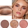GUANTIAN Eyeshadow Eye Shadow Palette Makeup,Matte Naked, Ultra-Blendable, Naturing-Looking, Long Lasting, Neutral Nudes EyeShadow (light Brown)