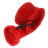 Reaction Tackle Fishing Rod Socks - Fishing Pole Sleeves and Covers for Baitcasting Rods, Spinning Rods Red (Point-XL Spin-8)