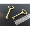 Grandfather Clock Door Key set of 2 in Brass Finish for Howard Miller