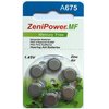 ZeniPower Size 675 Mercury Free 1.45V Hearing Aid Batteries Zinc Air (120 Batteries)