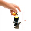 Gemini&Genius Bird Toys for Kids, Jungle Animal Bird Figures Gift Toys, 6Pcs Toucan, Parrot and Flamingo Action Figures. Great for Christmas Stocking Stuffed Toys, Garden Decorations or Cake Toppers
