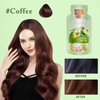 Natural Plant Hair Dye,Bubble Plant Hair Dye,20ml 10Packs/Box,Plant Hair Dye Shampoo for Dark Hair Dye for Women Men (Chestnut Brown)