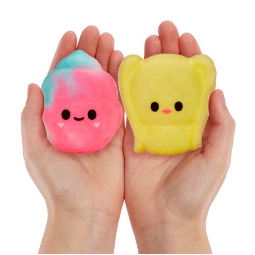 Fluffie Stuffiez Ice Cream & Bunny Minis Collectible Feature Plush, Surprise Reveal Unboxing Soft and Squishy Tactile Play Fidget DIY