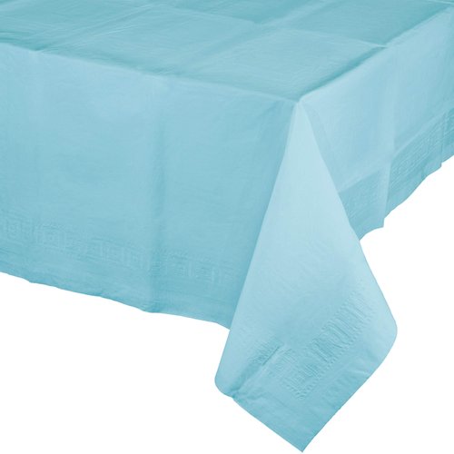 Creative Converting Pastel Blue Paper Tablecloths, 3 ct