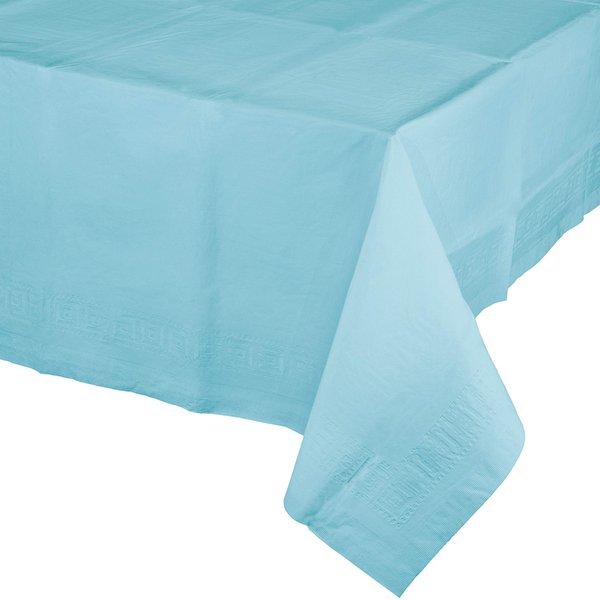 Creative Converting Pastel Blue Paper Tablecloths, 3 ct