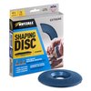 Kutzall Extreme Shaping Disc - Coarse, 4-1⁄2" (114.3mm) Diameter X 7⁄8" (22.2mm) Bore - Woodworking Angle Grinder Attachment for DeWalt, Bosch, Milwaukee, Makita. Abrasive Tungsten Carbide, SD412X90