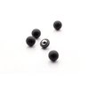 Mercury Rise Self Defense Rubber Steel Ball Ammo for Training Pistol Paintball Gun (10 Count, .43 Cal Rubber Steel Balls)