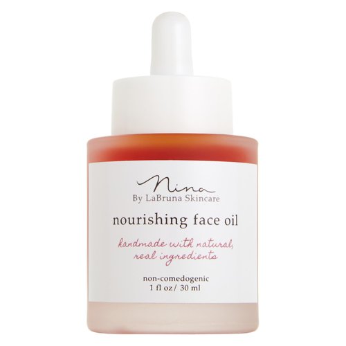 LaBruna Skincare Nourishing Facial Oil - 1 Fl Oz - Cleansing Vitamin C Face Oil for Dry Skin - Gua Sha Facial Oil for Women - Dry Skin Face Moisturizer for Aging Skin Care