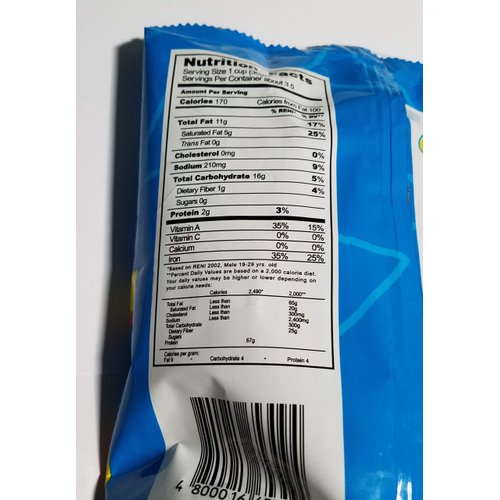 Jack n Jill Mr. Chips Nacho Cheese Flavored Corn Chips Pack of Ten 3.53 Oz A Pack