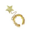 Angoily 1pc Kids Hair Accessories Turban Headband Star Hair Hoop Tinsel Headband Kids Headband Star Headpiece Foil Headband Star Headband Martian Antenna Headband Baby Scarf Christmas