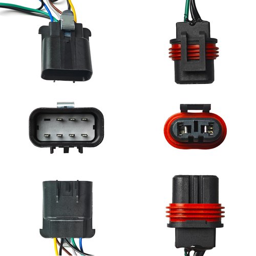 Headlight Wiring Harness 15950809 Compatible with 2007-2009 Chevy Tahoe 2007-2013 Avalanche 2007-2014 Suburban 1500 2500 Replaces 15950809 15782377