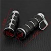 INNOGLOW Motorcycle Handlebar Grips 1" 26mm Non-Slip Hand Grip with Throttle Assist for Harley Kawasiki Suzuki Cruisers Motorbikes Choppers