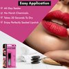 Lip Elegance Lipstick Sealer - Long Lasting Lipstick Sealer with Brush Applicator - Waterproof, Smudge Proof, Oilproof - All Day Liplock Effect 0.17 Fl Oz