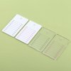 Acrylic Eyelash Extension Pallet, Grafting False Eyelash Organizer Extension Pad Lash Tray Adhesive Glue Palette Individual Holder (White B 4.72x2.75inch)
