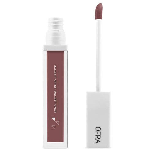 Ofra Long Lasting Liquid Lipstick- Mocha | Nude Matte Lipstick with Red Undertones | Mauve Matte ...