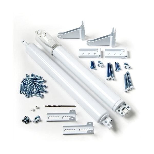 Andersen Storm Door Top and Bottom Closer Kit in White Color