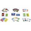 Mattel Games UNO, Phase 10 and Pic Flip Bundle, 3 Mattel Card Games in Decorative Storage Tin, For Kid, Family & Adult Game Night, 7 Years & Up