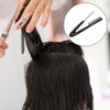 Straightening Comb for Hair Flat Iron Comb Salon Hair Brush Combs V-Shaped Straight Comb Straightener Hair Comb Hair Tool Hairdressing Styling