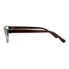 Multi Focus Progressive Reading Glasses 3 Powers in 1 Rectangle Bronze +1