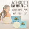 Buffalo Gal Grassfed Beauty - MSM Shampoo Bar + Hyaluronic Hair Conditioner Bar, Solid Bar Shampoo and Conditioner for Hair Growth, Non-Soap, For All Hair Types, Unscented, Set of 2