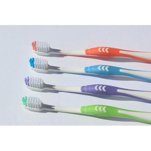 Personalized Toothbrushes PRE Teen Manual Toothbrush Age 7-12 Engraved 4 Pack - Personalized Gift