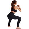NELEUS 3 Pack Tummy Control High Waist Running Workout Leggings,9017,Black,Grey,Red,US 2XL,EU 3XL