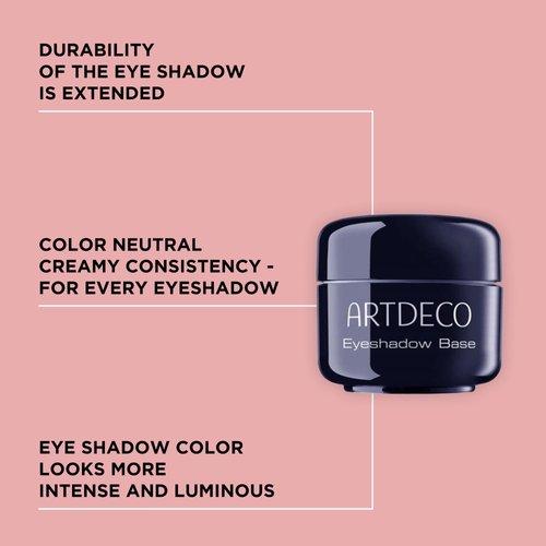 ARTDECO Eyeshadow Base - Improves Eye Shadow Staying Power & Prevents Creasing - Creamy Consistency - Neutral Tones - Eye Makeup - Vegan - 0.16 Fl Oz