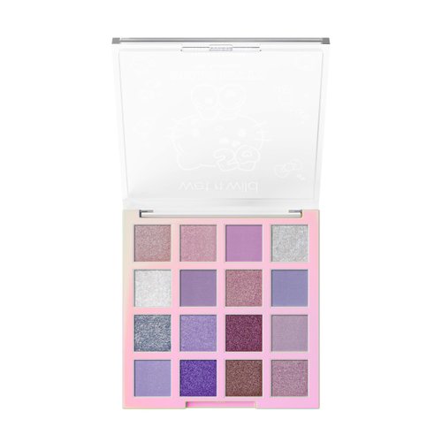 wet n wild Hello Kitty Eye & Face Palette, 2 Bold Richly Pigmented Palettes, Multi-Functional Buildable and Blendable Formula, Cruelty-Free & Vegan - Big Smile