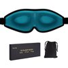 Sleep Mask for Women and Men，The 3D Sleep Eye Mask Has a Wide and Deep Eye Socket, Blocks Out Light Perfectly, Does Not Press The Eyeball, Comfortable, Soft for Travel，Naps, Yoga